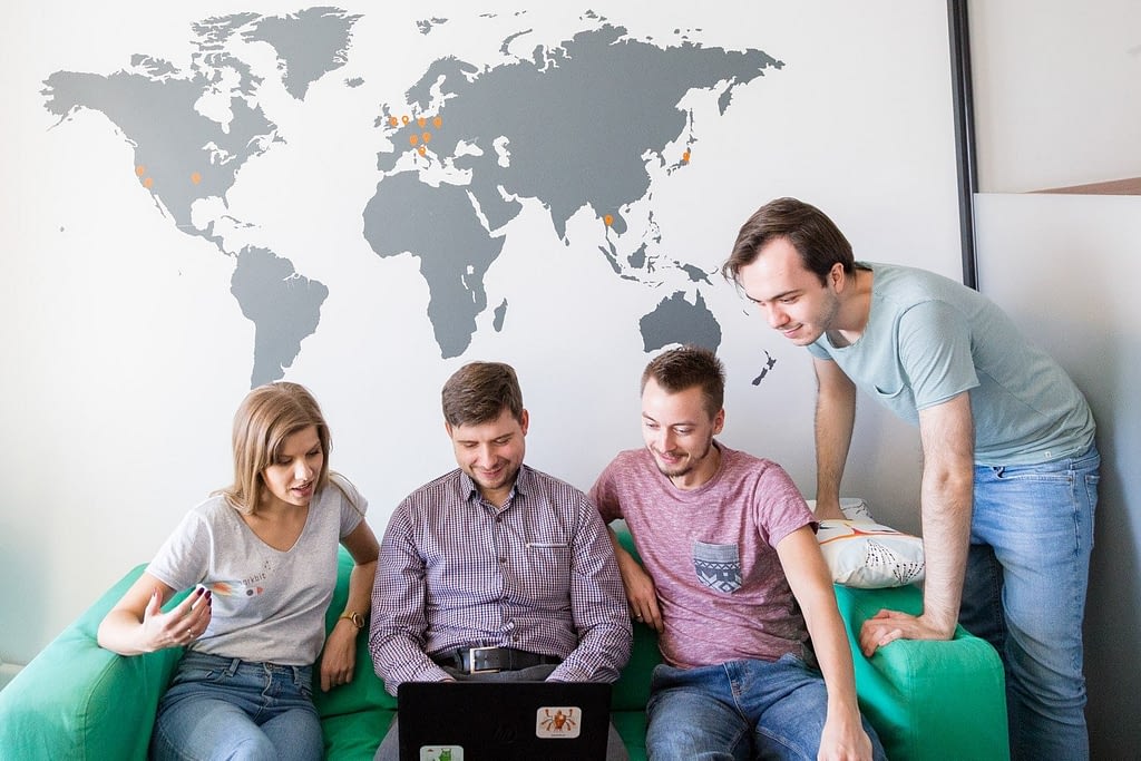 Software house development team